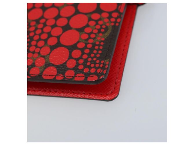 LOUIS VUITTON Yayoi Kusama Agenda PM Day Planner Cover Red R21132 Auth 172444SAV - view 7