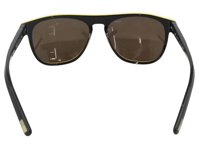 Gafas de sol LOUIS VUITTON de plástico Negro Z0794E LV Auth bs33748 - vista 2