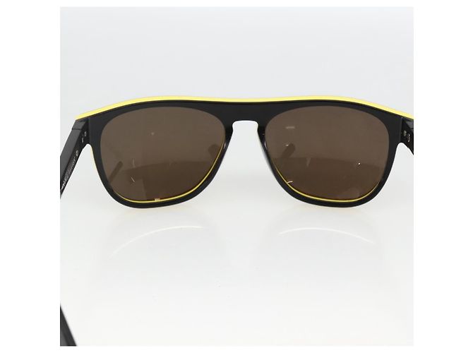 Gafas de sol LOUIS VUITTON de plástico Negro Z0794E LV Auth bs33748 - vista 9