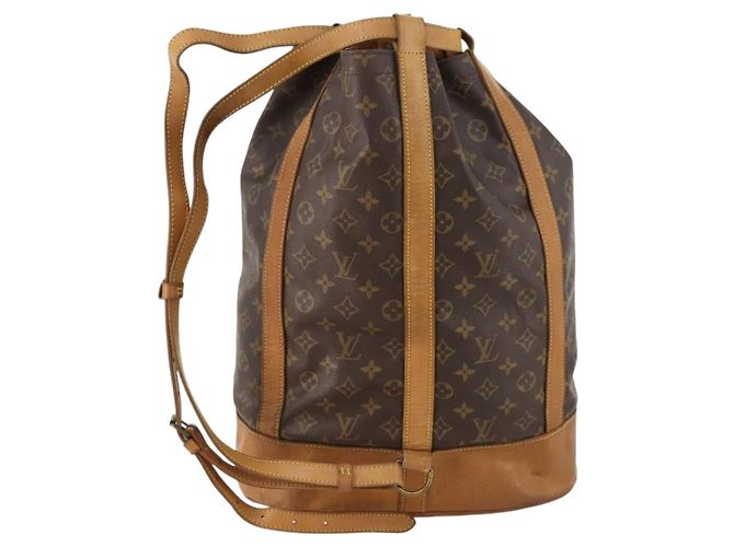 LOUIS VUITTON Borsa a Spalla Monogram Randonnee GM M42244 LV Auth 171698 Monogramma - vista 2