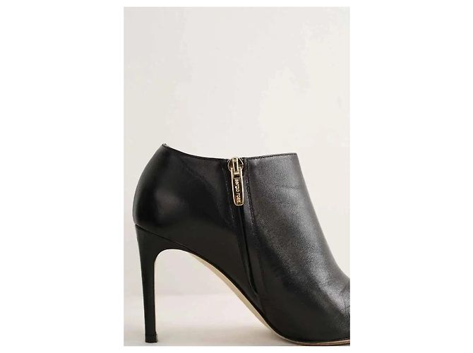 Sergio Rossi Botas de cuero negro - vista 4