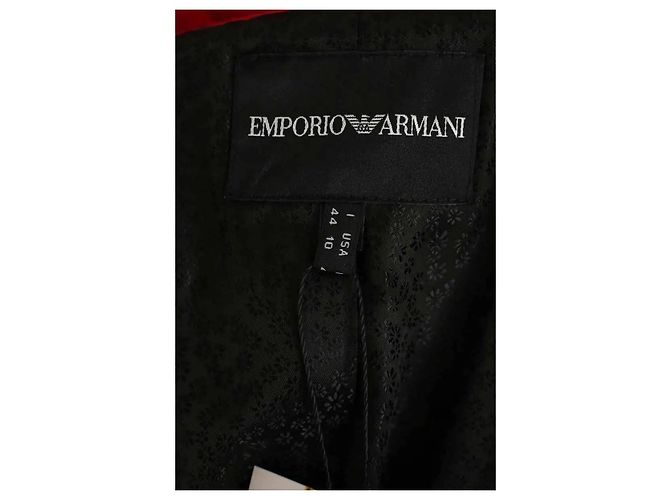 Emporio Armani Cappotto rosso - vista 5