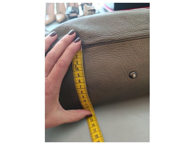 Borsa Gucci in pelle grigia Grigio - vista 18