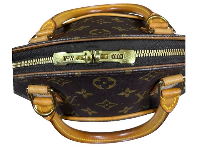 Borsa a mano Ellipse MM Monogram Louis Vuitton Marrone - vista 11