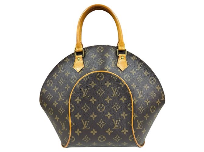 Borsa a mano Ellipse MM Monogram Louis Vuitton Marrone - vista 3