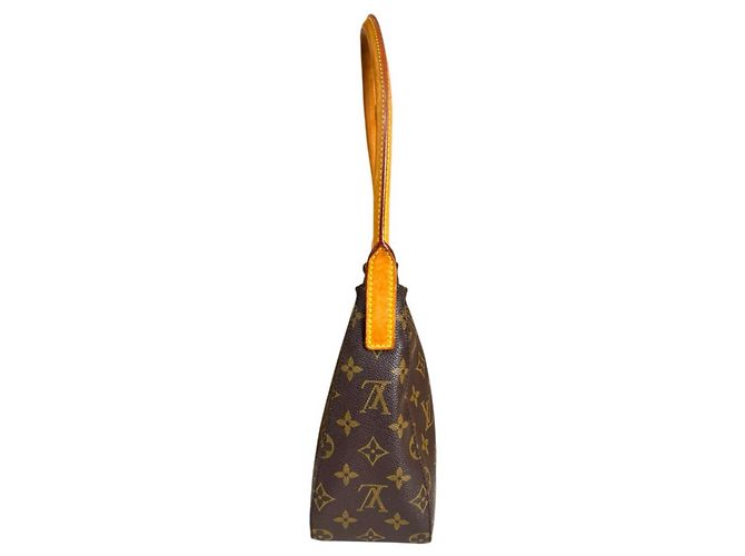 Louis Vuitton Looping MM Monogram Shoulder Bag Brown - view 5
