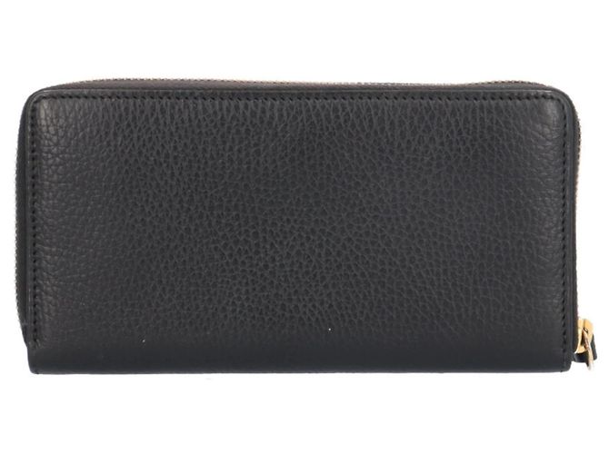 Cartera Larga GG Marmont de Gucci Negro - vista 2
