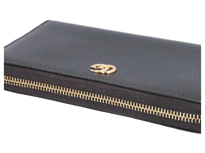 Cartera Larga GG Marmont de Gucci Negro - vista 7