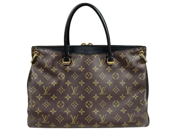 Borsa a Spalla Pallas Monogram Louis Vuitton Nero - vista 3