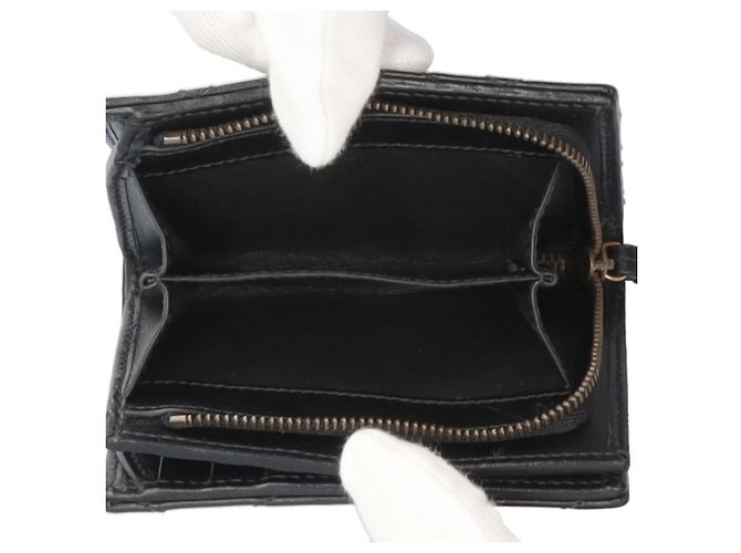 Billetera bi-fold Gucci GG Marmont Negro - vista 6