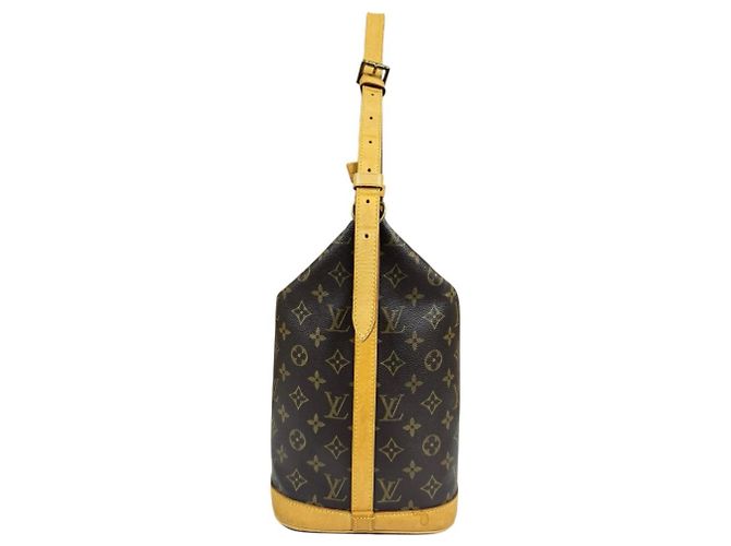 Borsa a Spalla Monogram Three Vanity Star di Louis Vuitton x Sharon Stone Amfar Marrone - vista 4
