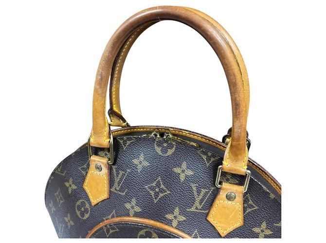 Borsa a mano Ellipse PM Monogram Louis Vuitton Marrone - vista 10