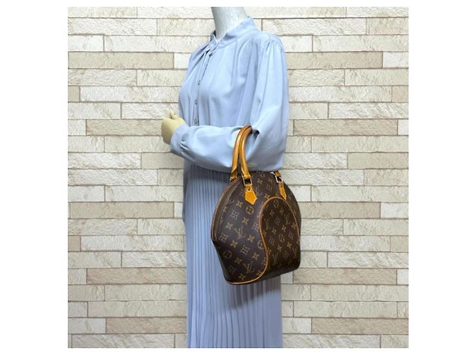 Borsa a mano Ellipse PM Monogram Louis Vuitton Marrone - vista 2