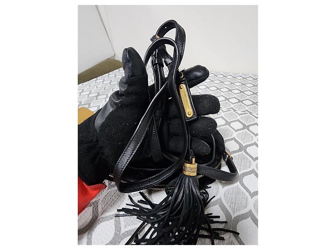YVES SAINT LAURENT Borsa a Tracolla Loulou in Velluto Trapuntato Nera Nero - vista 12