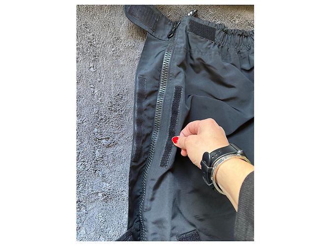 Falda acolchada negra Chanel Negro - vista 5