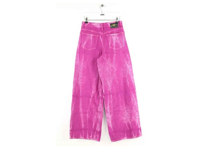 Ganni Rosa weite Jeans Pink - Ansicht 3