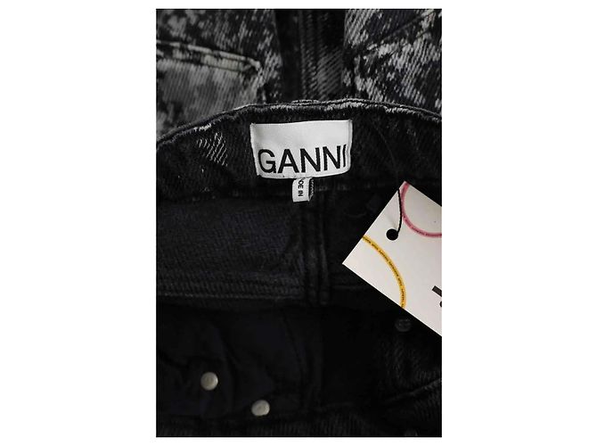 Ganni Jeans larghi neri Nero - vista 5