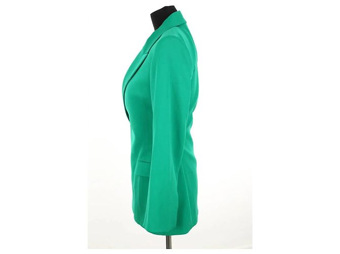 Balenciaga Blazer verde - vista 3