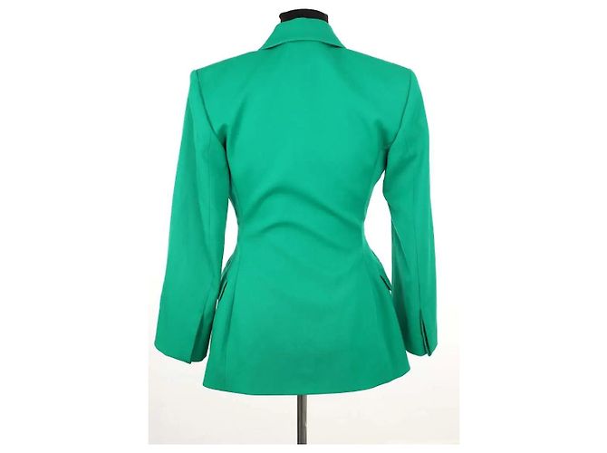 Balenciaga Blazer verde - vista 4