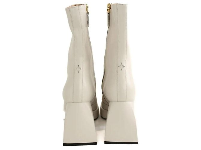Nodaleto Ecru-Stiefel Roh - Ansicht 2
