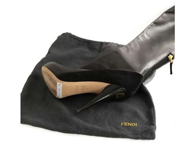 Fendi Schwarze Stiefel - Ansicht 8