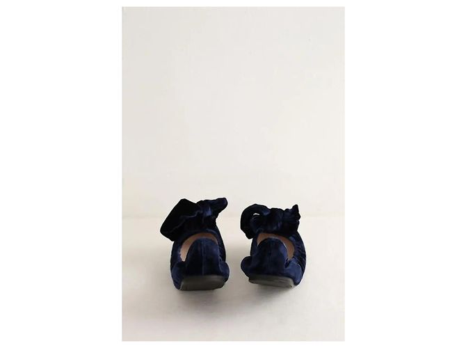 Miu Miu Bailarinas azules - vista 2