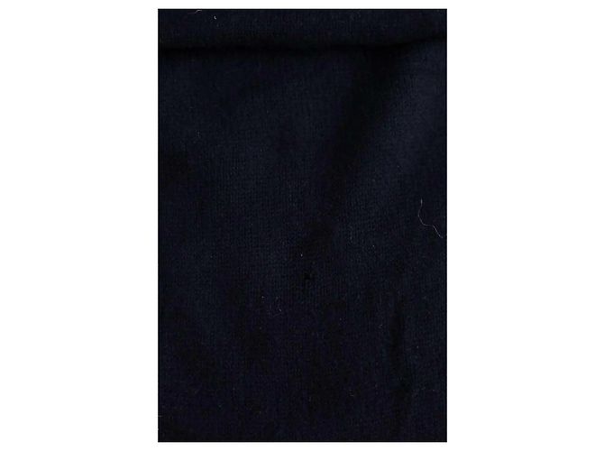 Eric Bompard Bufanda de cachemira azul marino - vista 3