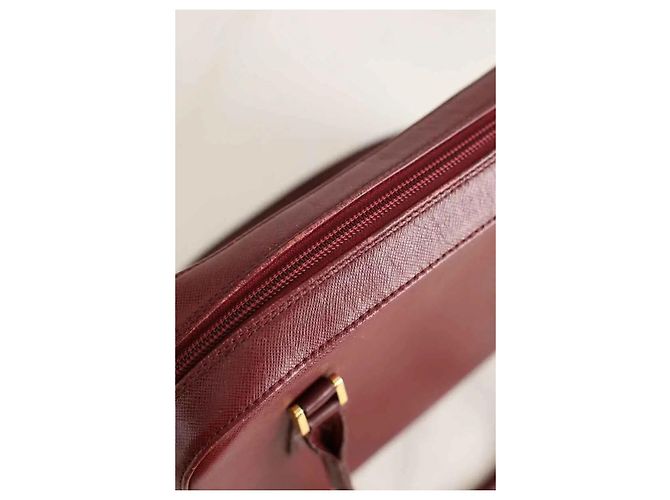 Burberry Bordeaux Handtasche - Ansicht 5