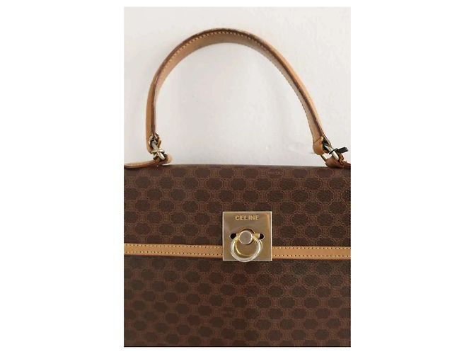Céline Braune Handtasche - Ansicht 2