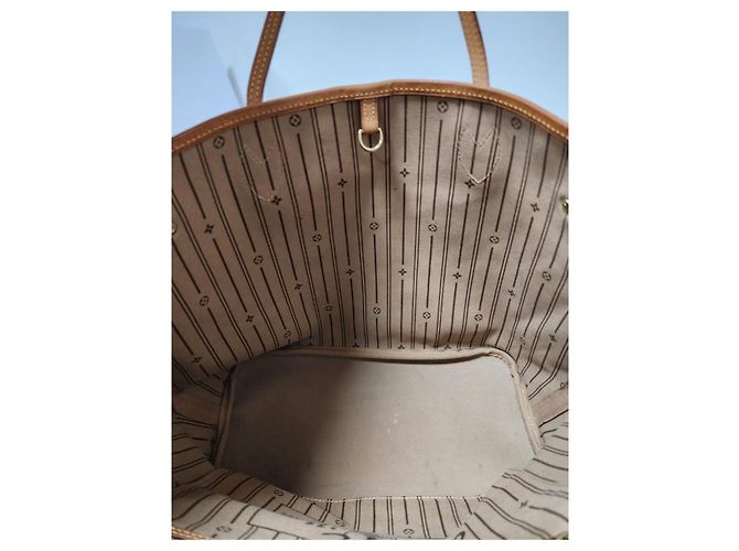 LOUIS VUITTON Neverfull MM Monogram Canvas Tote Bag Braun - Ansicht 11