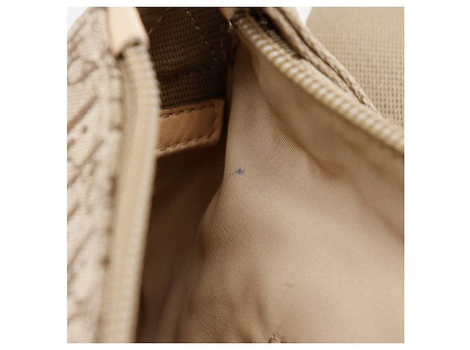 Borsa a Spalla in Tela Trotter Dior Beige - vista 13