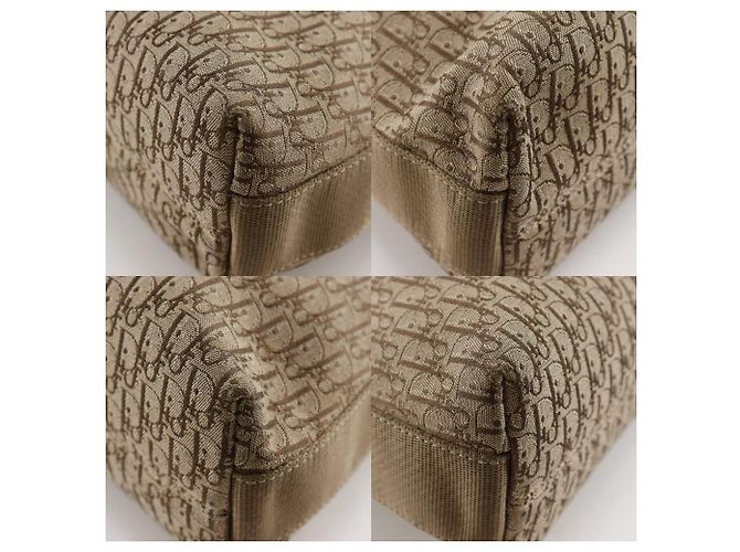 Borsa a Spalla in Tela Trotter Dior Beige - vista 4