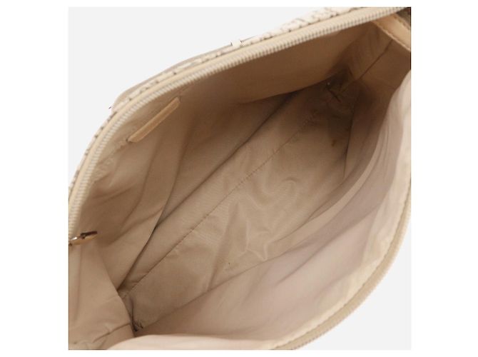 Borsa a Spalla in Tela Trotter Dior Beige - vista 6