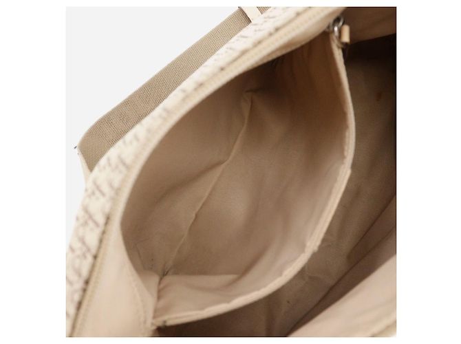 Borsa a Spalla in Tela Trotter Dior Beige - vista 7