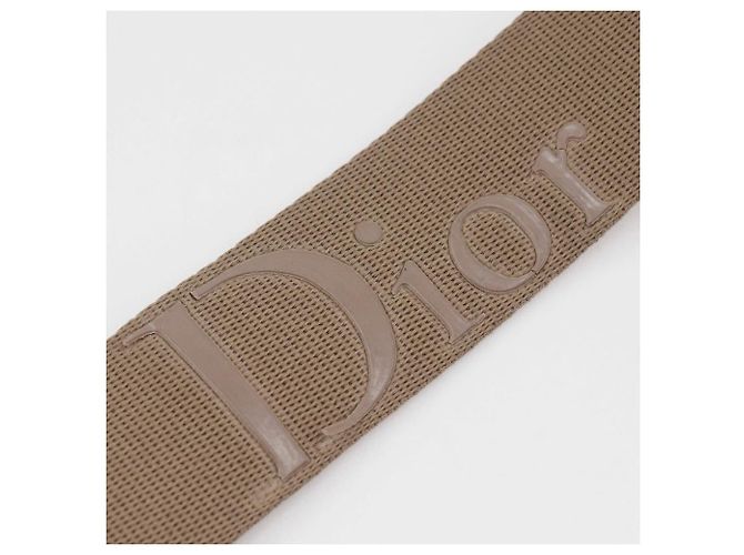 Borsa a Spalla in Tela Trotter Dior Beige - vista 8