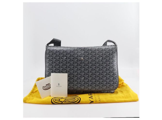Goyard Capesien MM PVC Schultertasche Grau - Ansicht 18