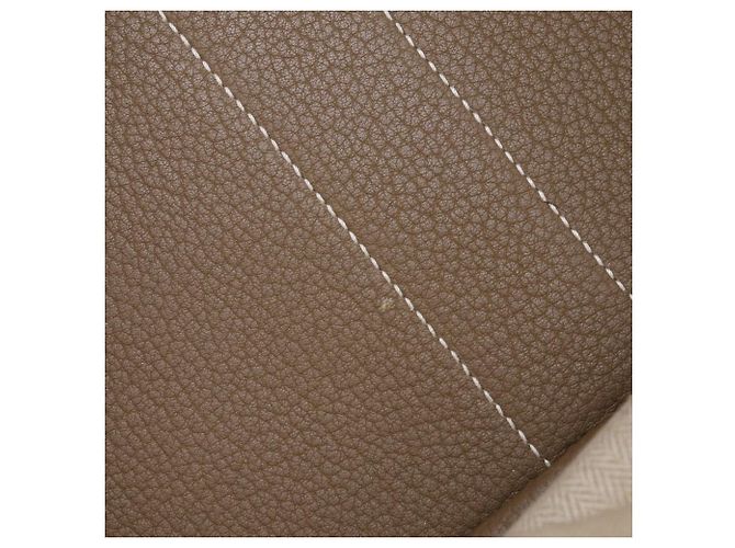 Borsa tote Hermès Garden Party 36 in Negonda Marrone - vista 17