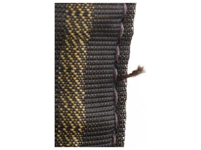 Fendi Zucca Nylon Canvas Schultertasche Braun - Ansicht 11