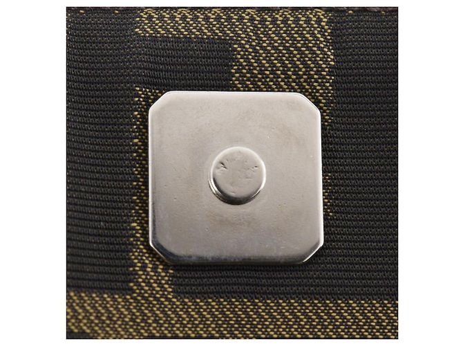 Fendi Zucca Nylon Canvas Schultertasche Braun - Ansicht 12