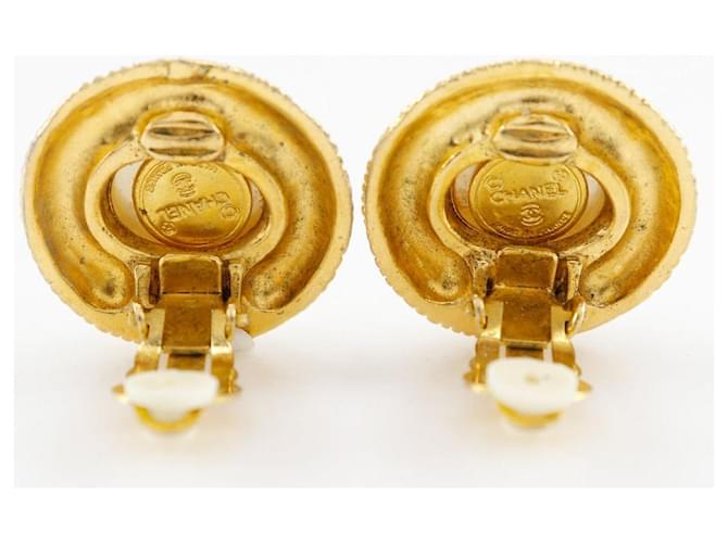 Timeless Orecchini vintage Chanel D'oro - vista 4
