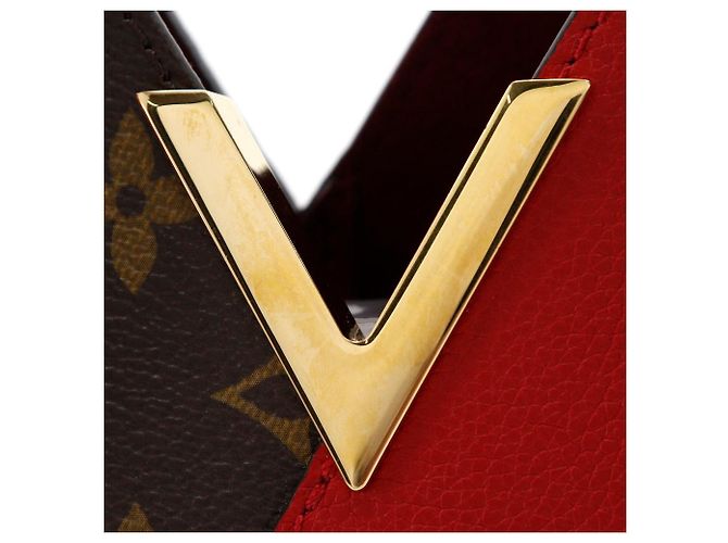 Borsa 2 in 1 Monogram in pelle di vitello KimonoPM Louis Vuitton Marrone - vista 14