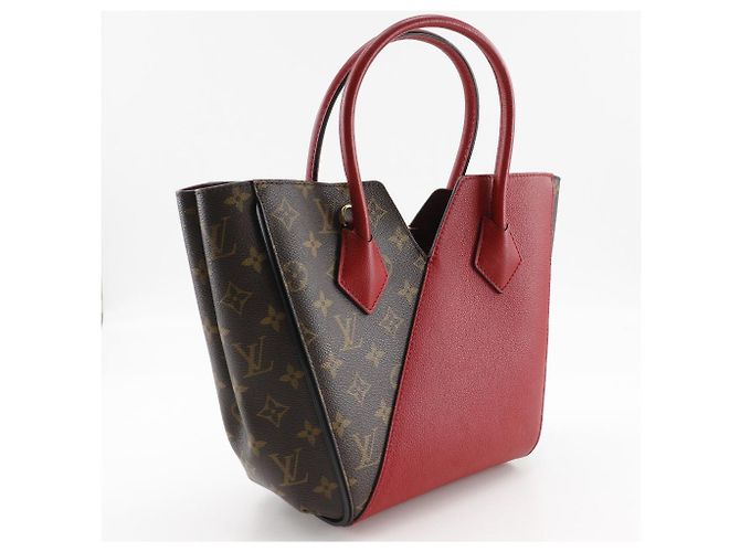 Borsa 2 in 1 Monogram in pelle di vitello KimonoPM Louis Vuitton Marrone - vista 3