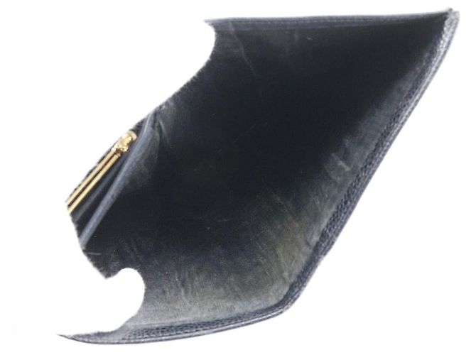 Timeless Portafoglio Lungo Chanel in Pelle Caviar Nero - vista 7