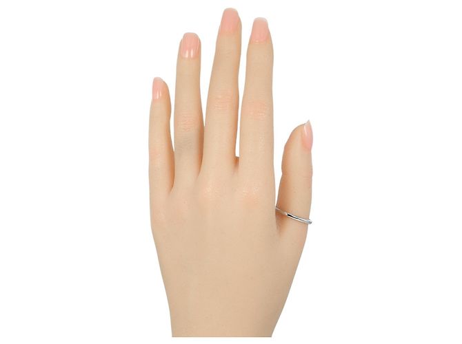 Chaumet Eternal Pt950 Platin-Diamantring Silber - Ansicht 2