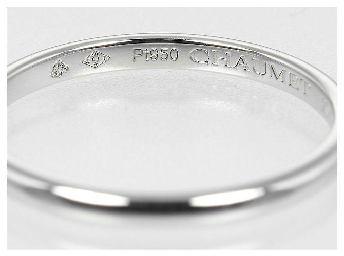 Chaumet Eternal Pt950 Platin-Diamantring Silber - Ansicht 4