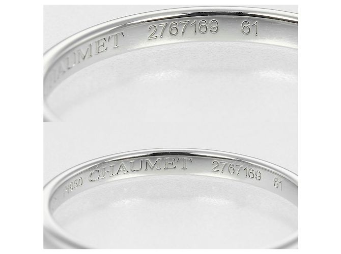 Chaumet Eternal Pt950 Platin-Diamantring Silber - Ansicht 5