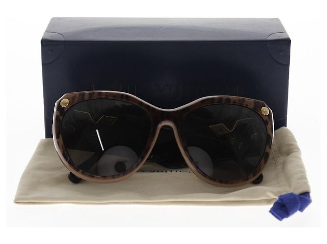 Gafas de sol My Fair Lady de Louis Vuitton Castaño Negro - vista 15