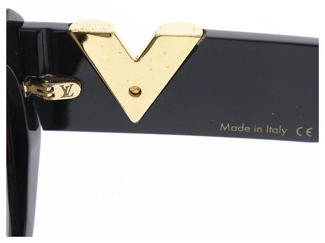 Gafas de sol My Fair Lady de Louis Vuitton Castaño Negro - vista 4