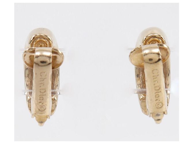 Brincos Dior Dourado - vista 3