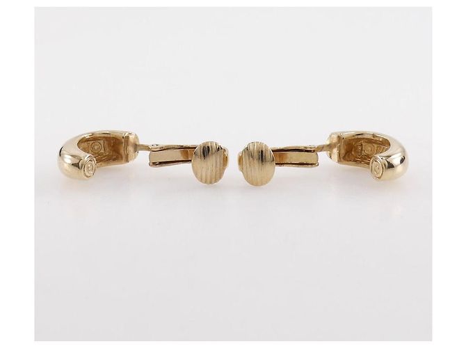 Brincos Dior Dourado - vista 4